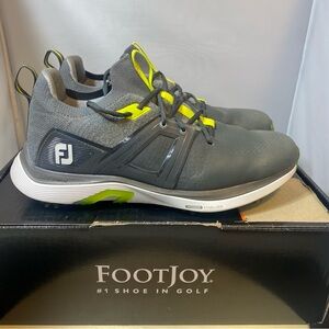 FootJoy - Mens HyperFlex Golf Size 10.5 M Grey Lime 51044